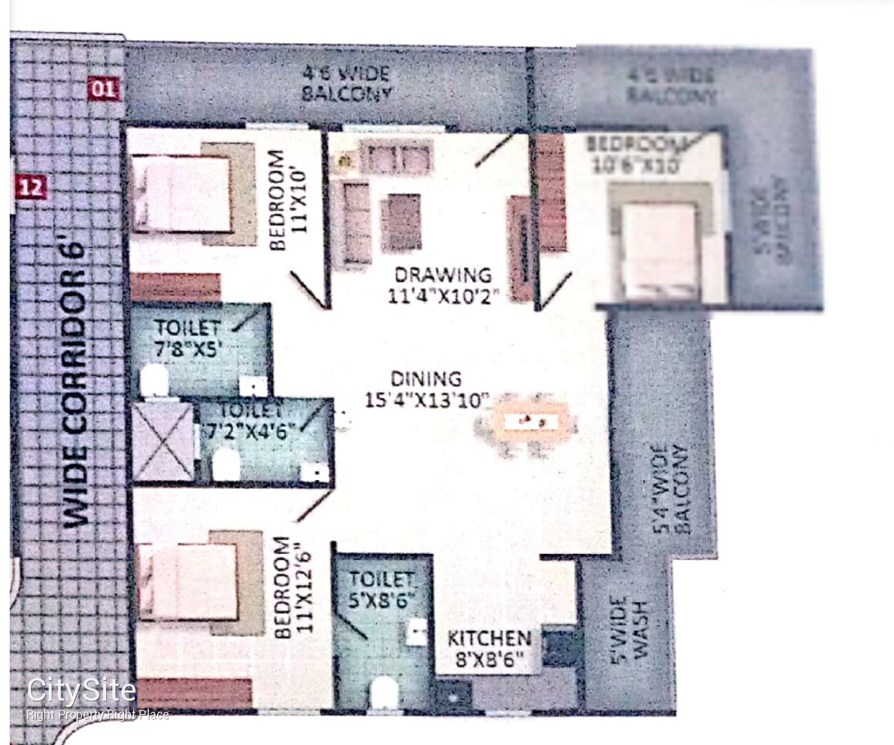 3BHK FOR SALE